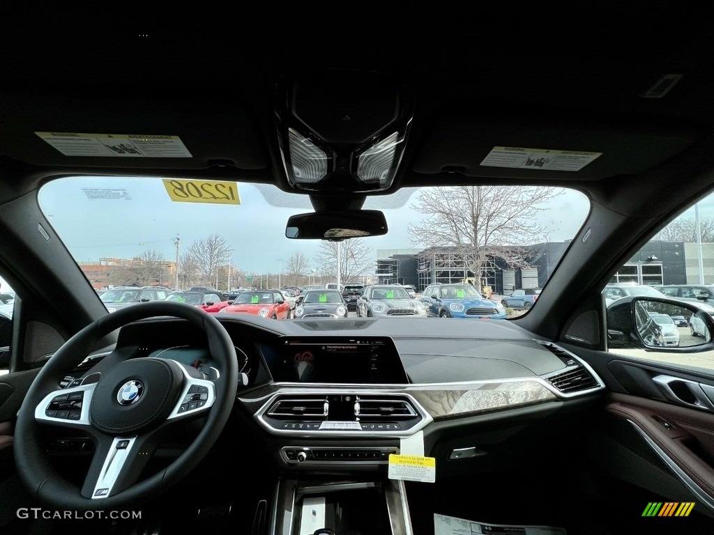 2023 X5 xDrive40i - Carbon Black Metallic / Coffee photo #9