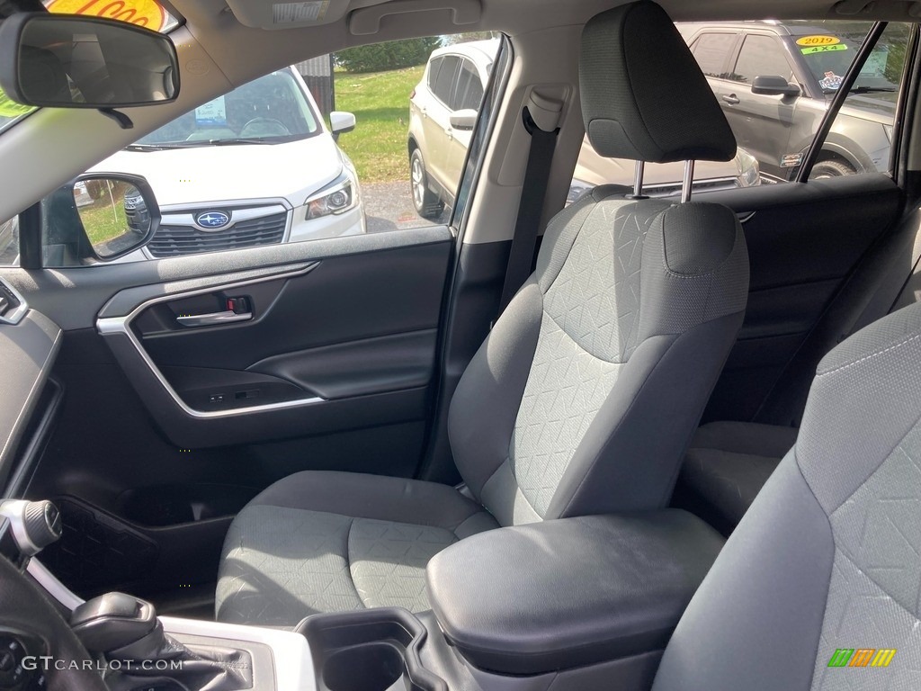 2021 RAV4 XLE AWD Hybrid - Midnight Black Metallic / Black photo #14