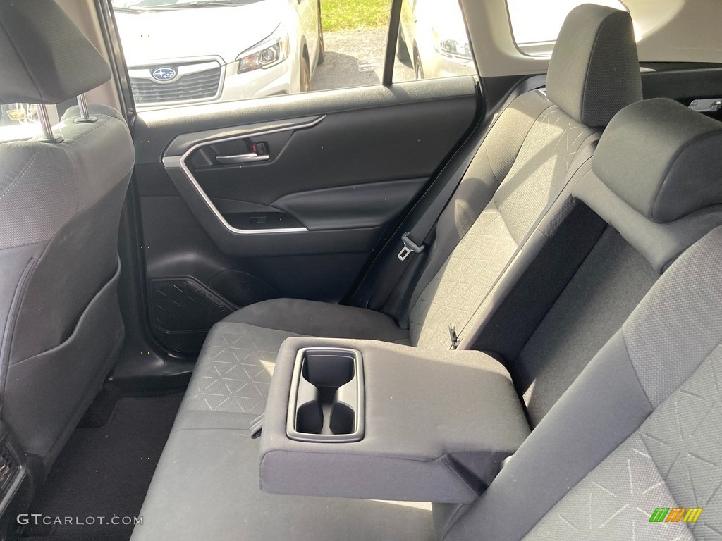 2021 RAV4 XLE AWD Hybrid - Midnight Black Metallic / Black photo #17