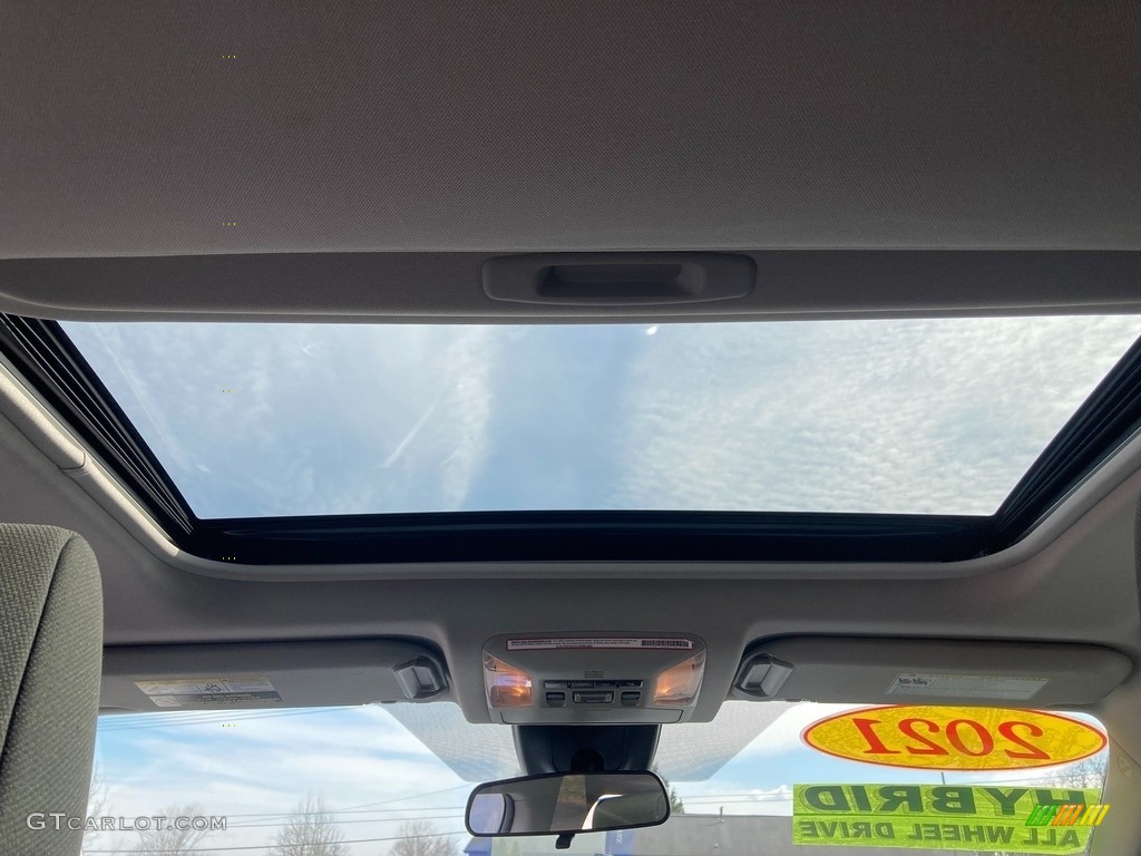 2021 RAV4 XLE AWD Hybrid - Midnight Black Metallic / Black photo #19