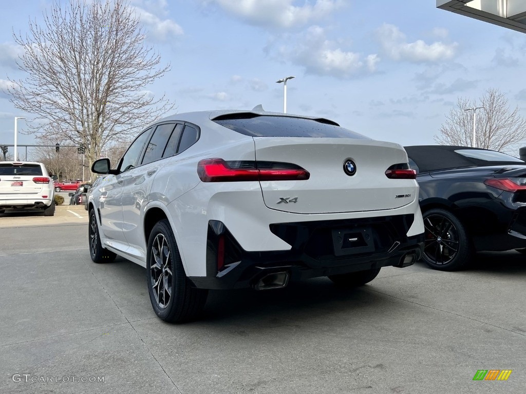 2023 X4 xDrive30i - Alpine White / Black photo #3