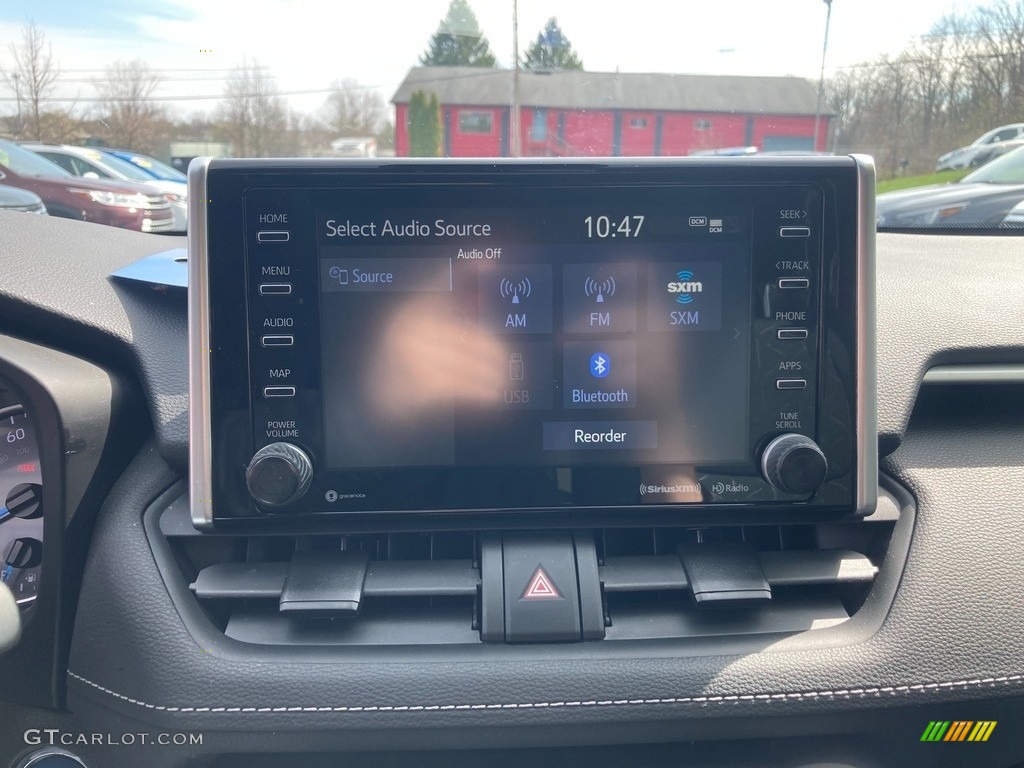 2021 RAV4 XLE AWD Hybrid - Midnight Black Metallic / Black photo #36