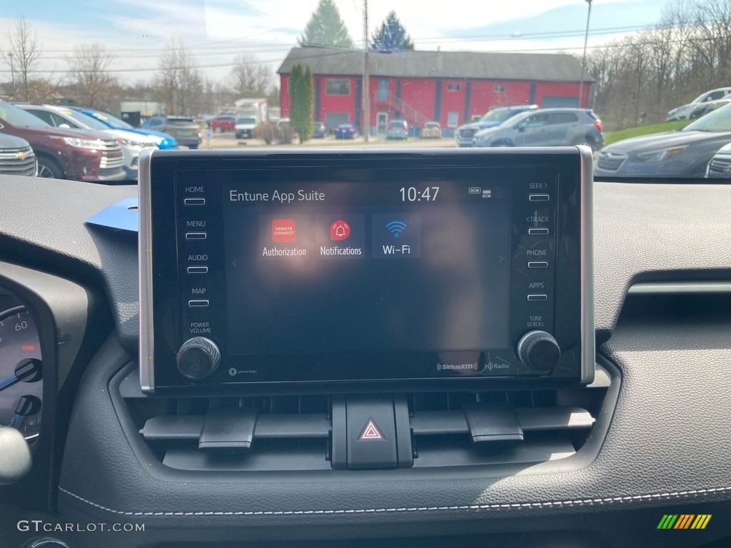 2021 RAV4 XLE AWD Hybrid - Midnight Black Metallic / Black photo #37