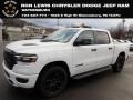 2023 Bright White Ram 1500 Laramie Crew Cab 4x4  photo #1