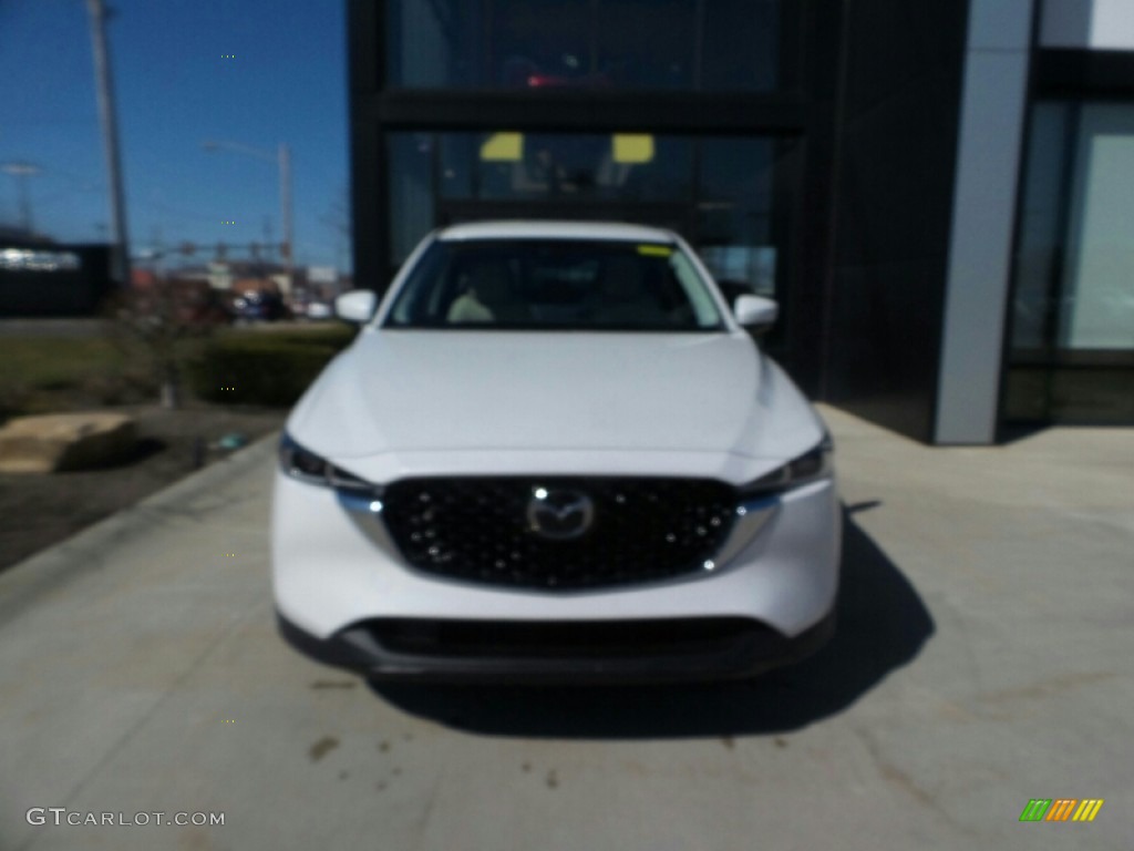 2023 CX-5 S Select AWD - Rhodium White Metallic / Parchment photo #2