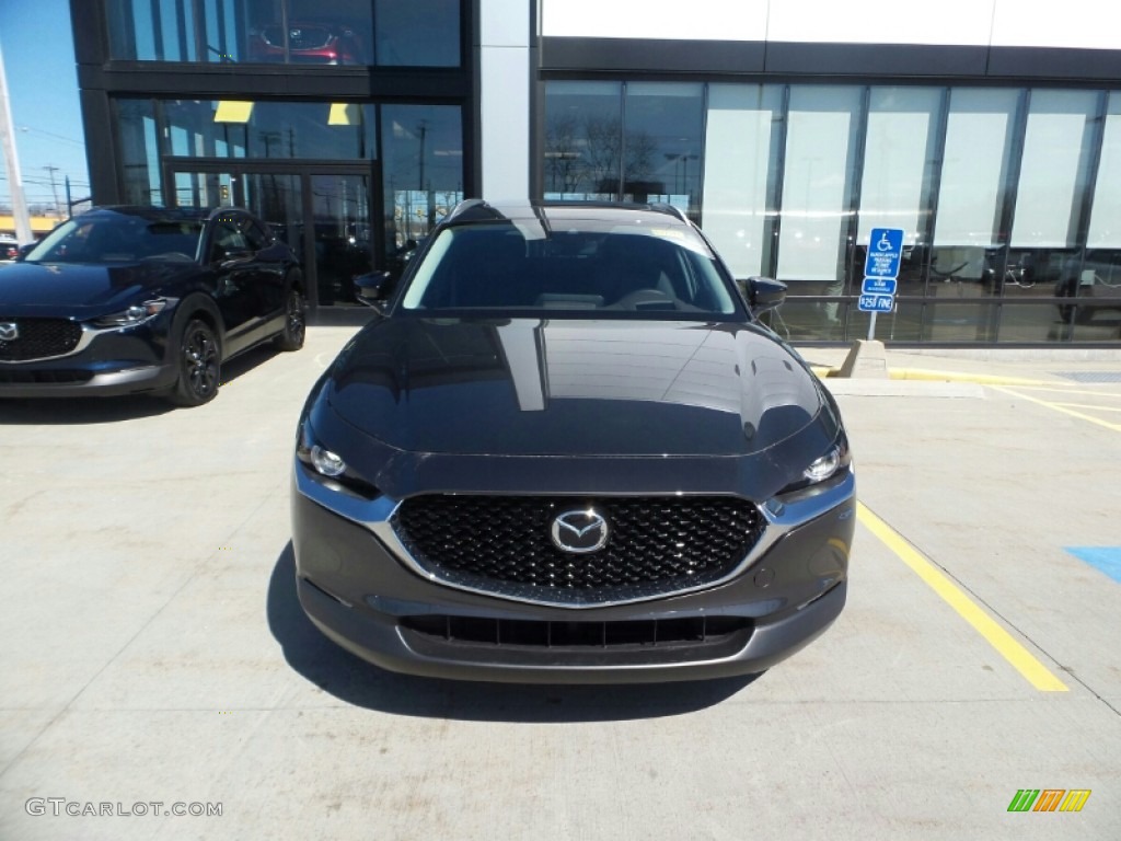 2023 CX-30 Turbo Premium AWD - Machine Gray Metallic / Black photo #2