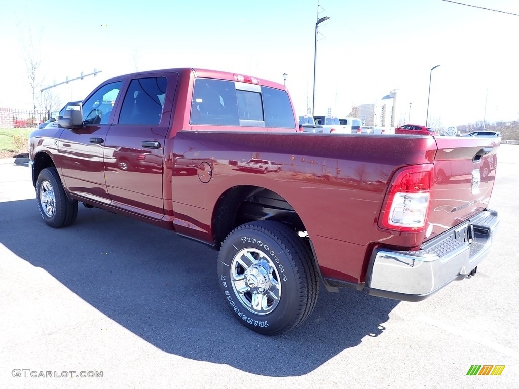 2023 2500 Tradesman Crew Cab 4x4 - Delmonico Red Pearl / Black photo #3