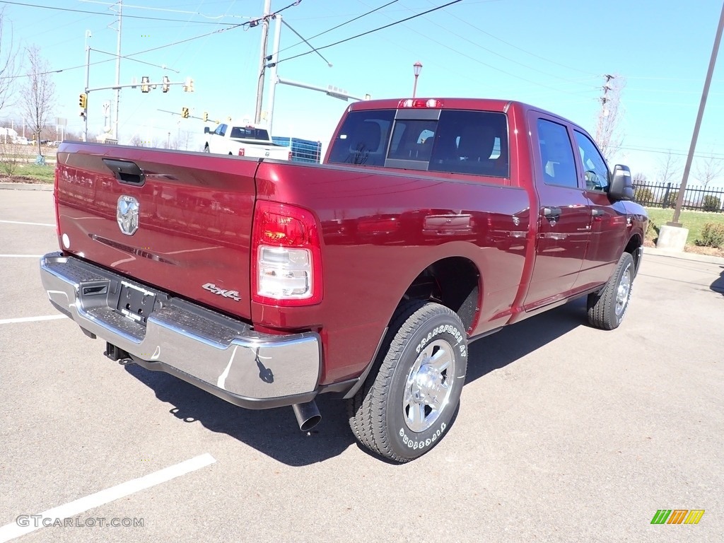 2023 2500 Tradesman Crew Cab 4x4 - Delmonico Red Pearl / Black photo #5