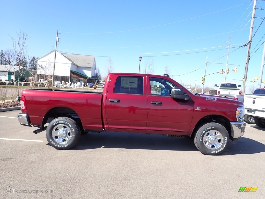 2023 2500 Tradesman Crew Cab 4x4 - Delmonico Red Pearl / Black photo #6