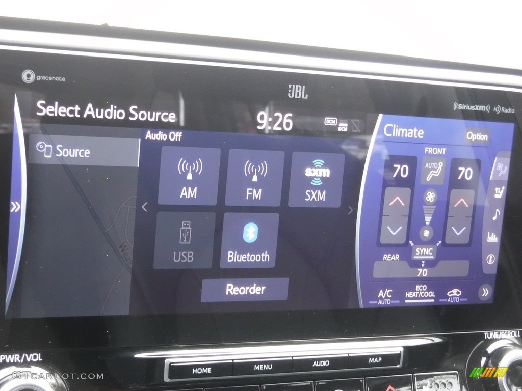 2022 Highlander Hybrid Limited AWD - Moondust / Black photo #8