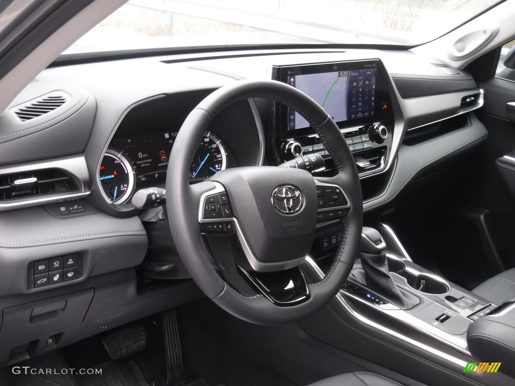 2022 Toyota Highlander Hybrid Limited AWD Steering Wheel Photos