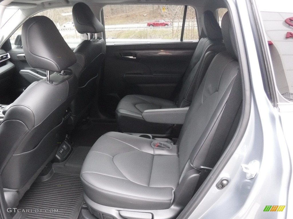 Black Interior 2022 Toyota Highlander Hybrid Limited AWD Photo #145860325
