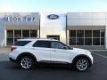 2021 Star White Metallic Tri-Coat Ford Explorer Platinum 4WD #145858897