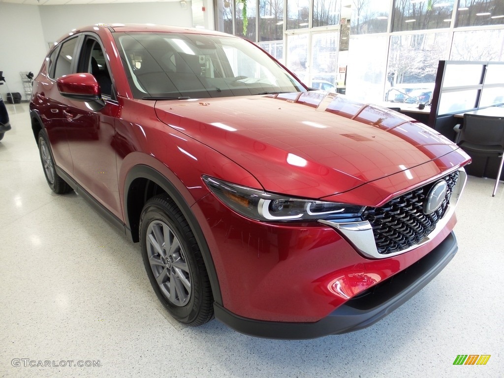 Soul Red Crystal Metallic 2023 Mazda CX-5 S Preferred AWD Exterior Photo #145860391