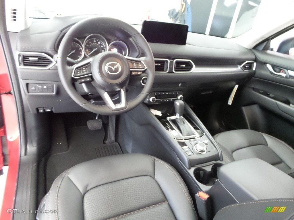 Black Interior 2023 Mazda CX-5 S Preferred AWD Photo #145860463