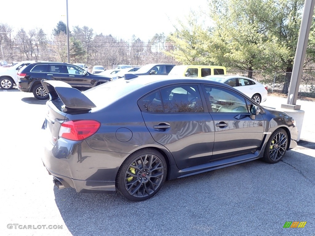 2019 WRX STI Limited - Dark Gray Metallic / Black Ultrasuede/Carbon Black photo #4