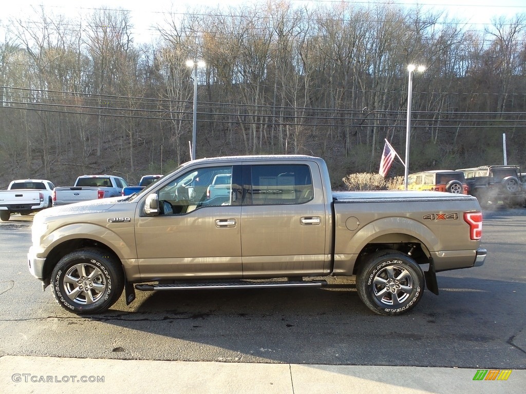 2020 F150 XLT SuperCrew 4x4 - Stone Gray / Medium Earth Gray photo #4