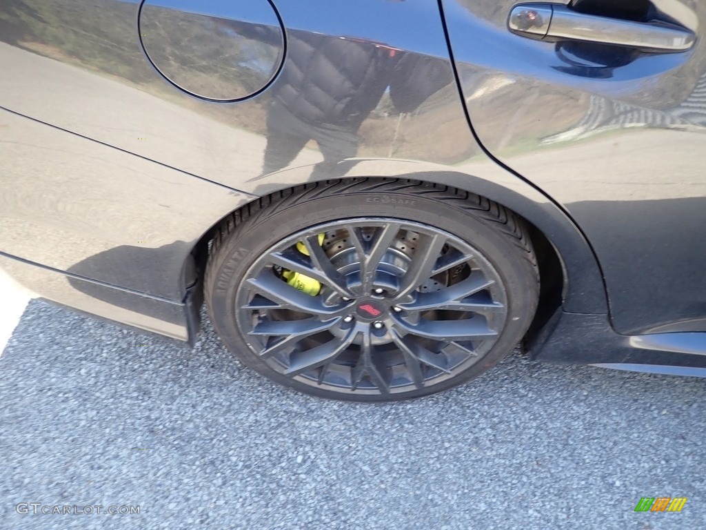 2019 WRX STI Limited - Dark Gray Metallic / Black Ultrasuede/Carbon Black photo #5