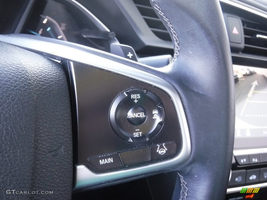 2019 Honda Civic Touring Coupe Steering Wheel Photos