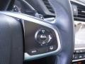 Black 2019 Honda Civic Touring Coupe Steering Wheel