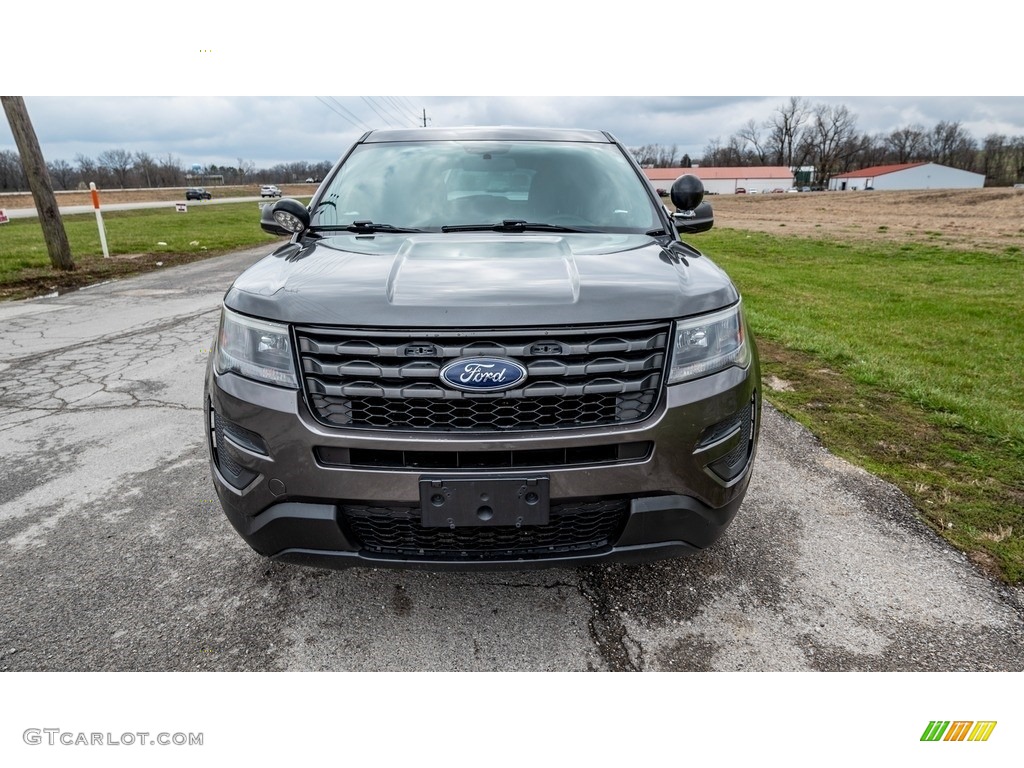 2017 Explorer Police Interceptor AWD - Medium Titanium Metallic / Ebony Black photo #9