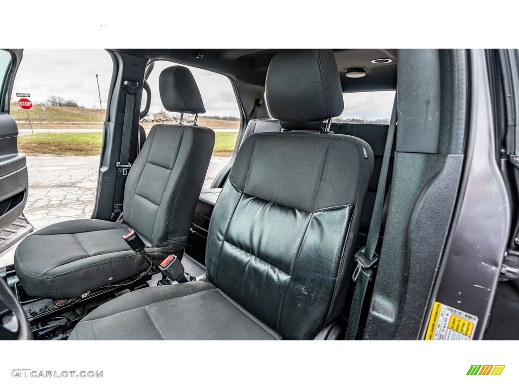 2017 Ford Explorer Police Interceptor AWD Front Seat Photo #145861261