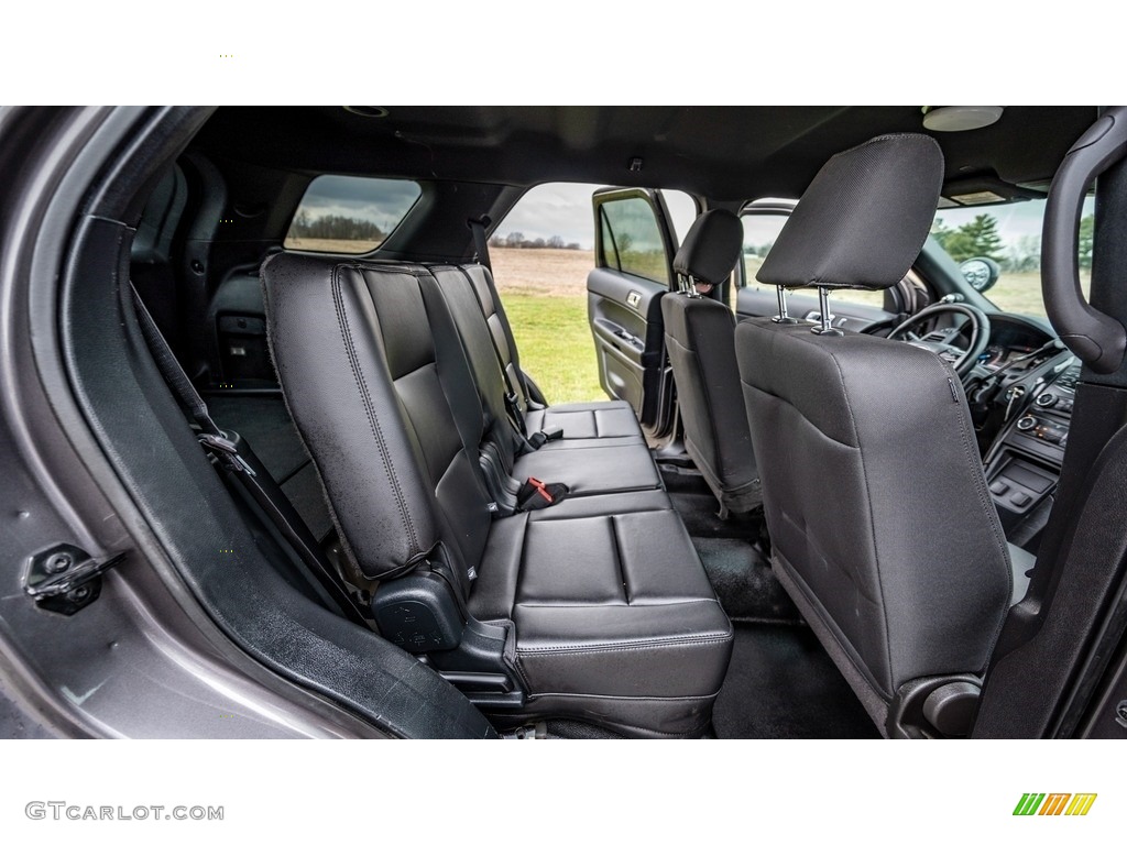 2017 Ford Explorer Police Interceptor AWD Rear Seat Photo #145861363