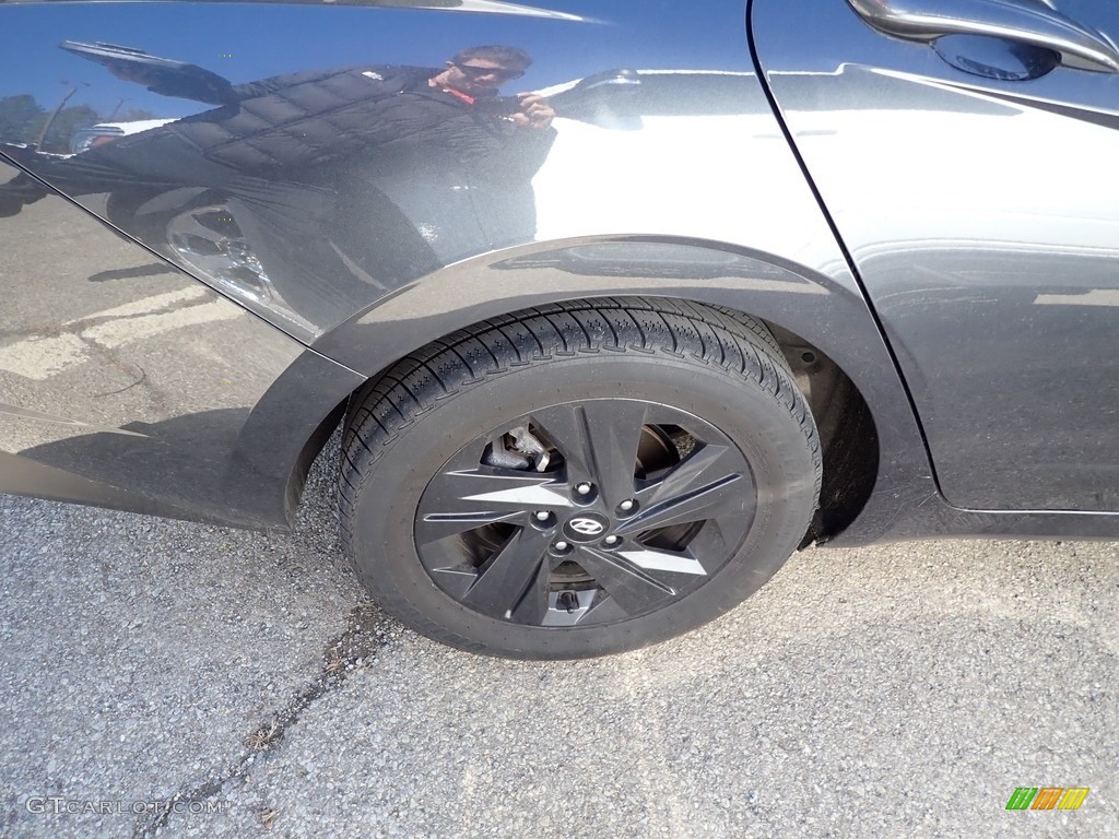 2021 Elantra SEL - Portofino Gray / Black photo #5