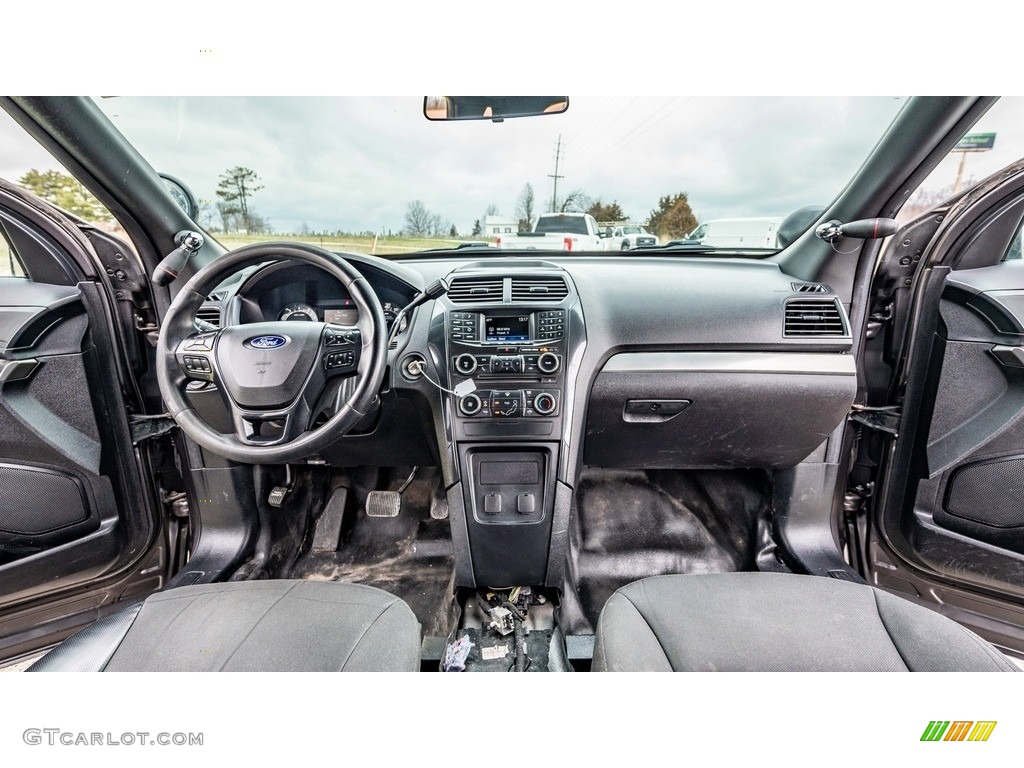 2017 Ford Explorer Police Interceptor AWD Interior Color Photos