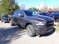 2021 Granite Crystal Metallic Ram 1500 Laramie Crew Cab 4x4  photo #3