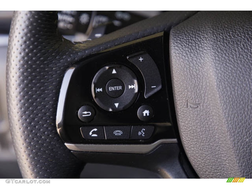 2022 Honda Passport Elite AWD Black Steering Wheel Photo #145861690