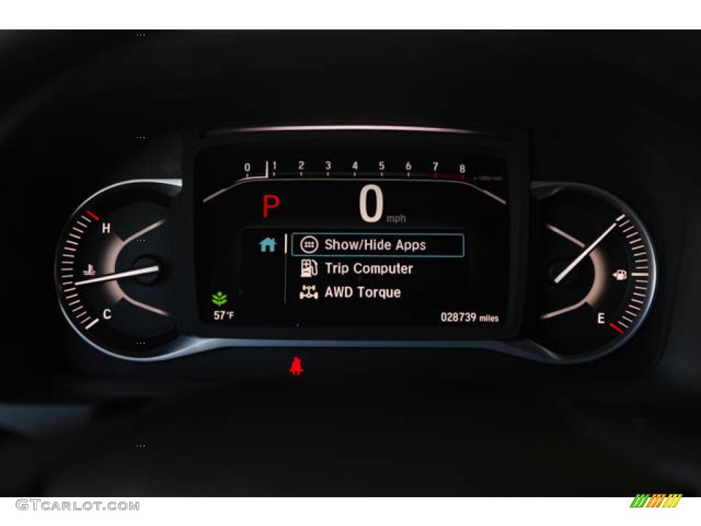 2022 Honda Passport Elite AWD Gauges Photos