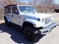 2023 Silver Zynith Jeep Wrangler Unlimited Sahara 4XE Hybrid  photo #3