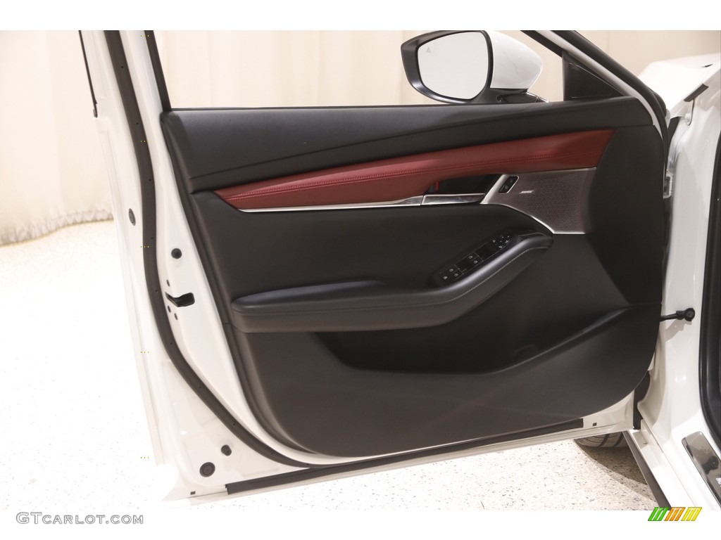 2020 Mazda MAZDA3 Premium Hatchback Black Door Panel Photo #145862590