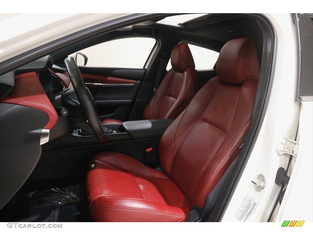 Black Interior 2020 Mazda MAZDA3 Premium Hatchback Photo #145862605