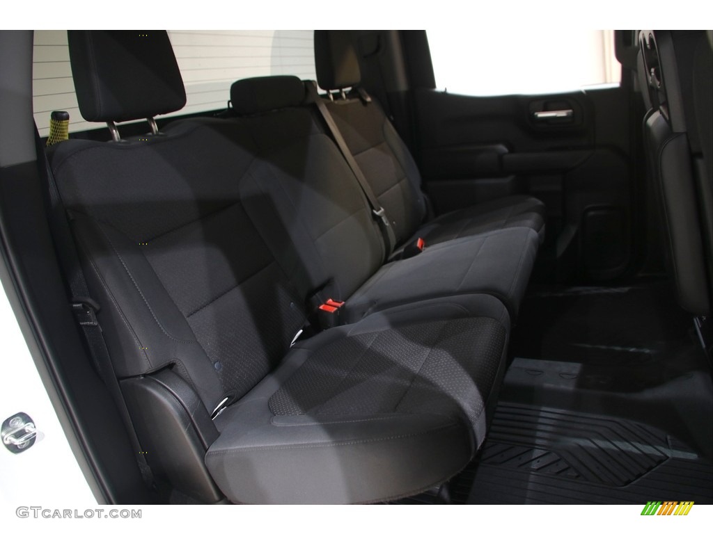 Jet Black Interior 2020 Chevrolet Silverado 1500 Custom Trail Boss Crew Cab 4x4 Photo #145862713