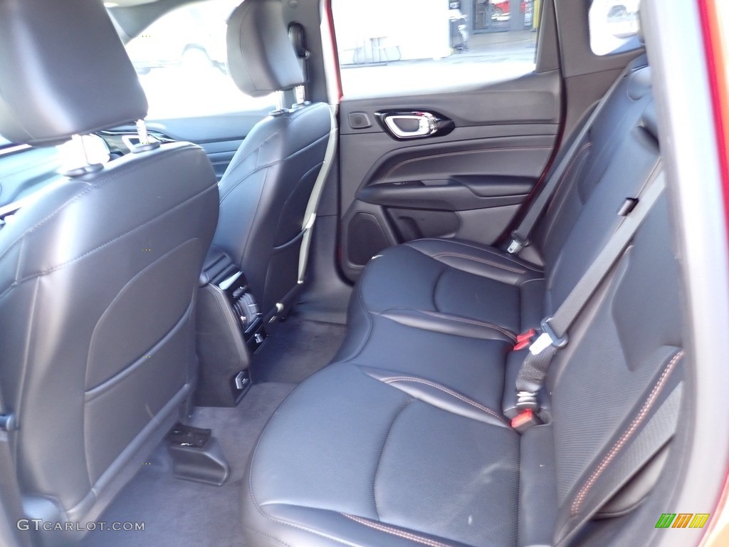 Black Interior 2023 Jeep Compass Limited (Red) Edition 4x4 Photo #145863763