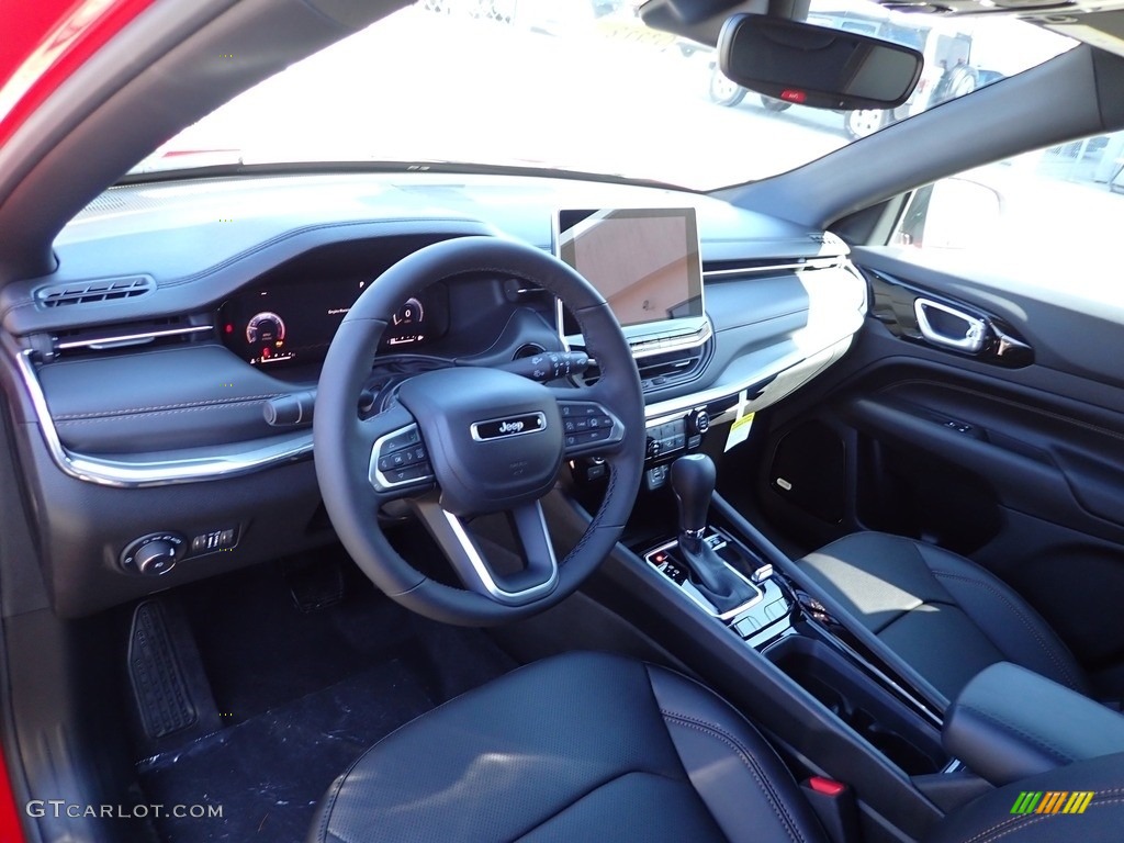 Black Interior 2023 Jeep Compass Limited (Red) Edition 4x4 Photo #145863778