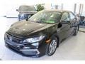 Crystal Black Pearl 2020 Honda Civic LX Sedan