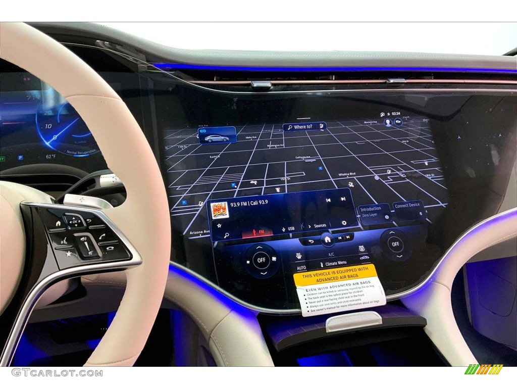 2023 Mercedes-Benz EQS 580 4Matic Sedan Navigation Photo #145864168