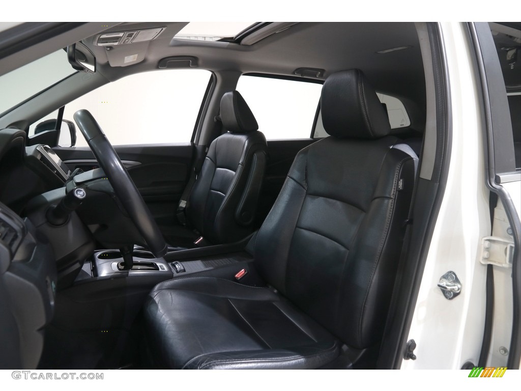 2017 Pilot EX-L AWD - White Diamond Pearl / Black photo #5