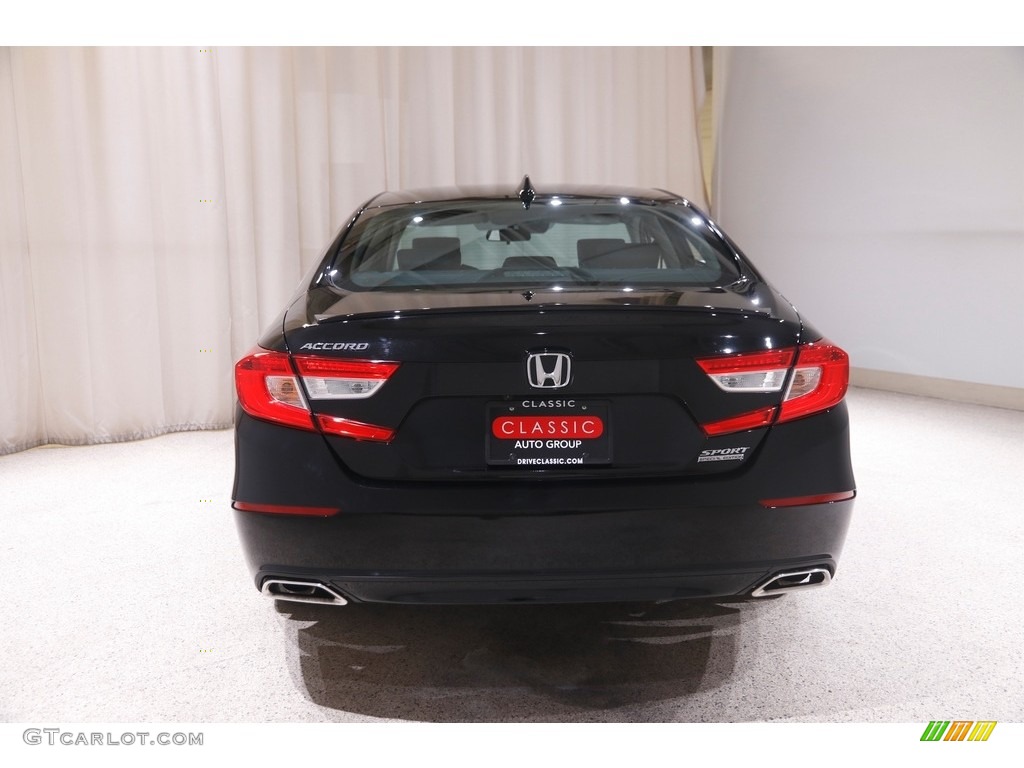 2021 Accord Sport SE - Crystal Black Pearl / Black photo #21