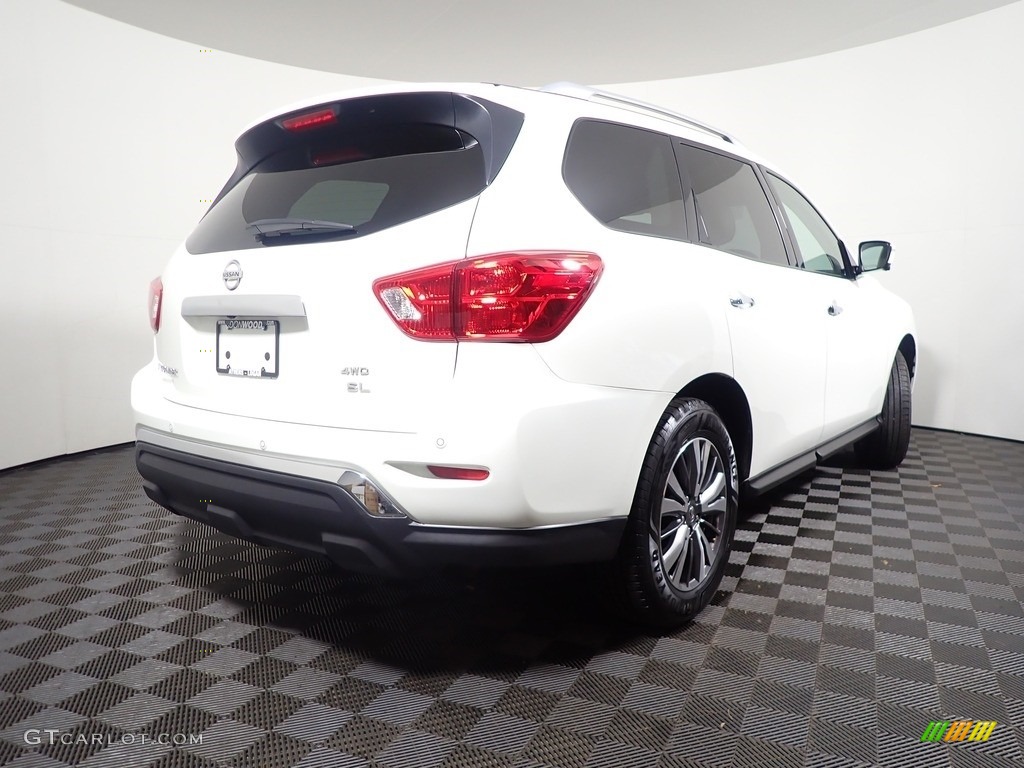 2020 Pathfinder SL 4x4 - Pearl White Tricoat / Charcoal photo #16