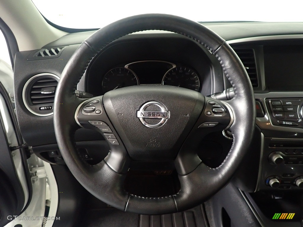 2020 Pathfinder SL 4x4 - Pearl White Tricoat / Charcoal photo #25