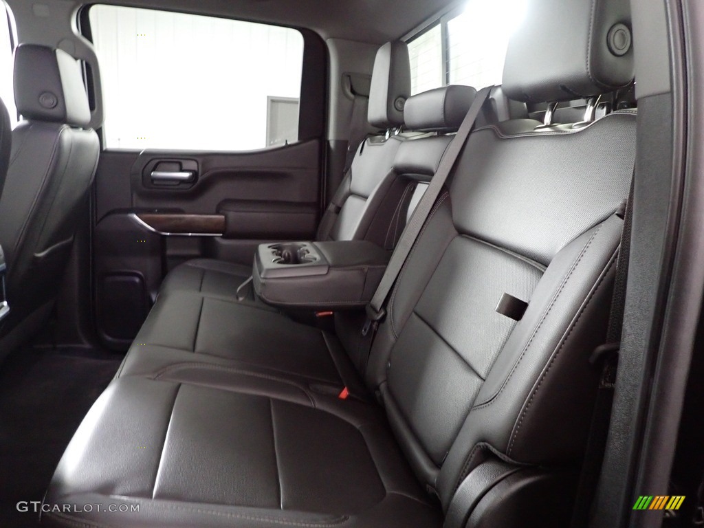 Jet Black Interior 2020 GMC Sierra 1500 SLT Crew Cab 4WD Photo #145865674