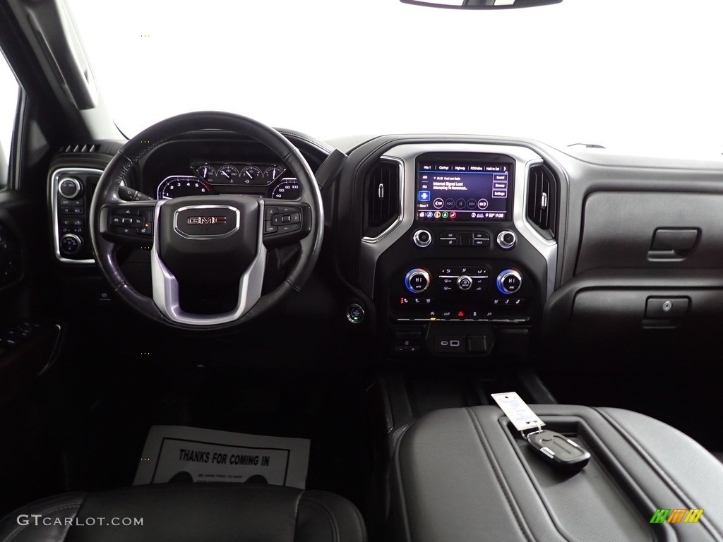 2020 GMC Sierra 1500 SLT Crew Cab 4WD Jet Black Dashboard Photo #145865680
