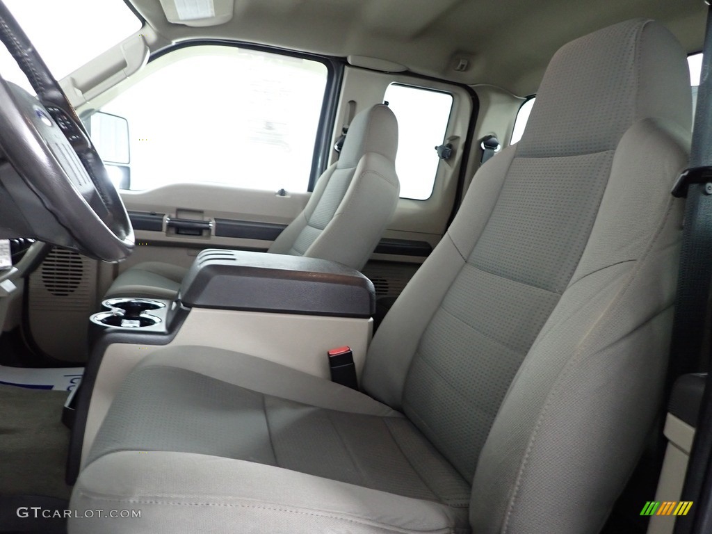 2009 F350 Super Duty XLT SuperCab 4x4 - Sterling Grey Metallic / Medium Stone photo #10