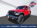 Firecracker Red 2023 Jeep Wrangler Unlimited Willys 4XE Hybrid