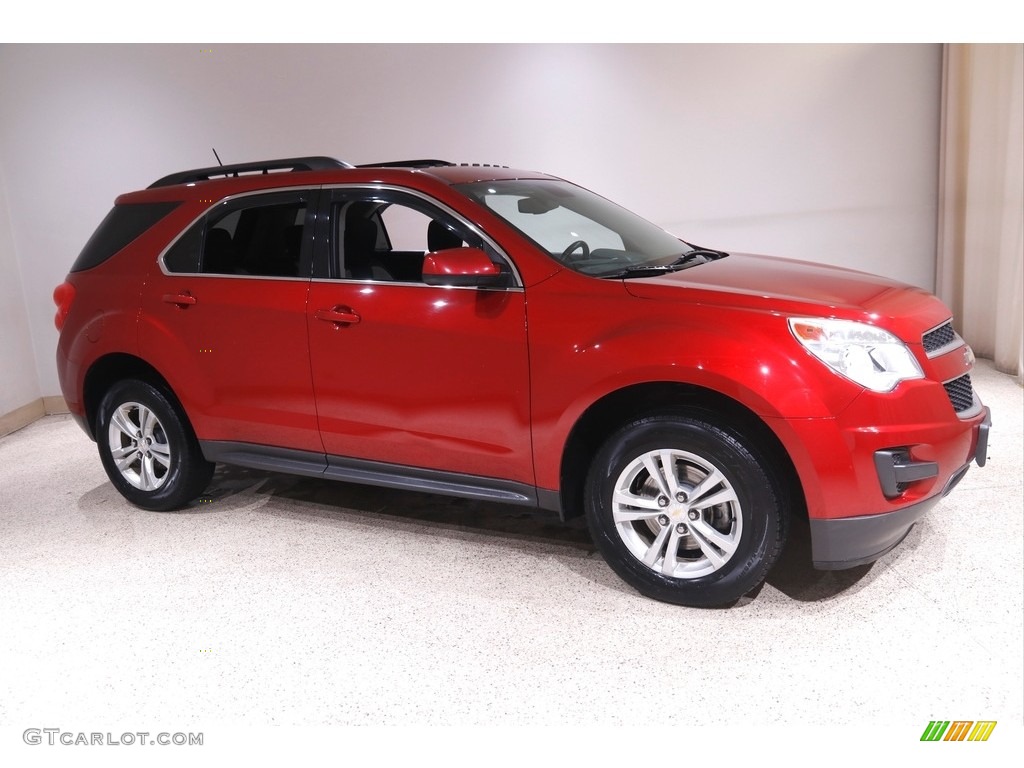 2014 Equinox LT - Crystal Red Tintcoat / Light Titanium/Jet Black photo #1