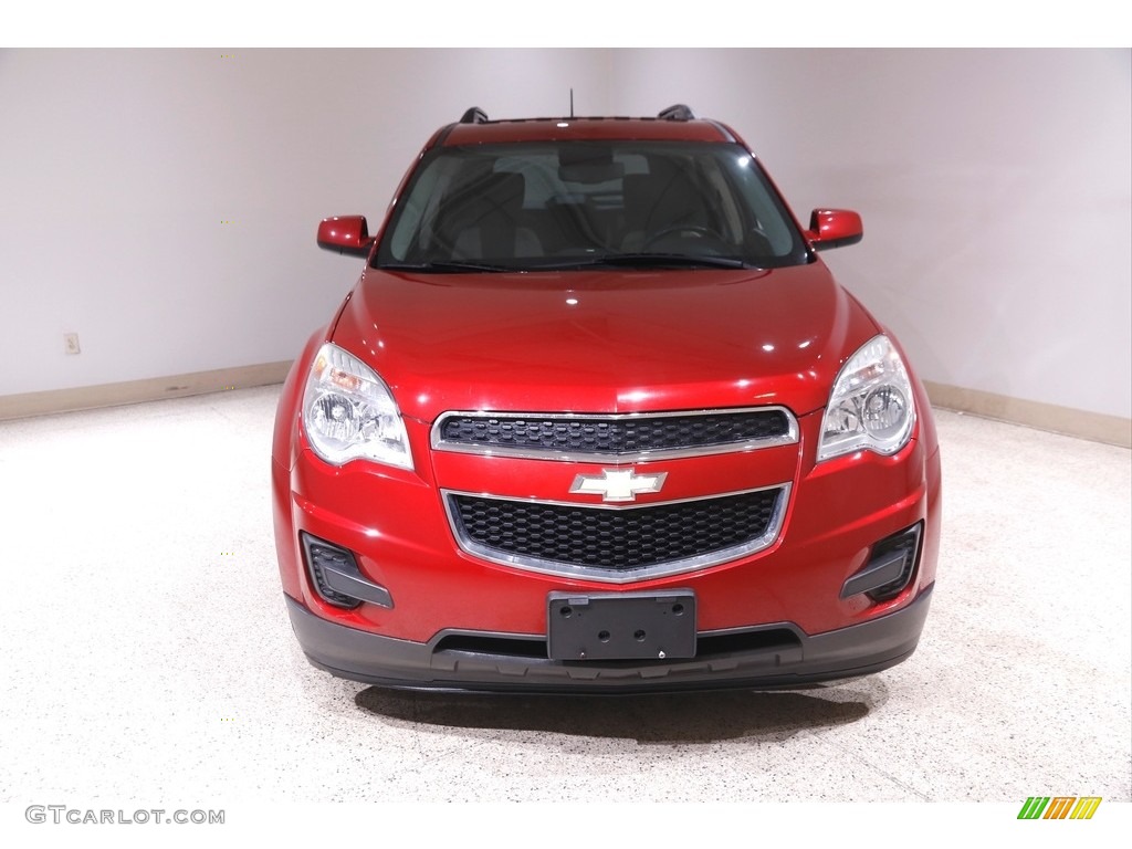 2014 Equinox LT - Crystal Red Tintcoat / Light Titanium/Jet Black photo #2